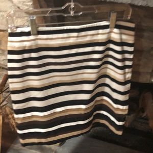 White House Black Market pencil Skirt, stripe